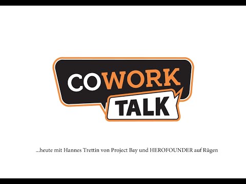 COWORKTALK #11 - Project Bay mit Hannes Trettin #coworktalk #coworking #workation #startup #rügen