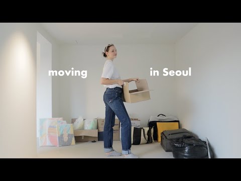 moving in Seoul ???? pack my apartment with me, spring days, seeing friends & taking chancesent