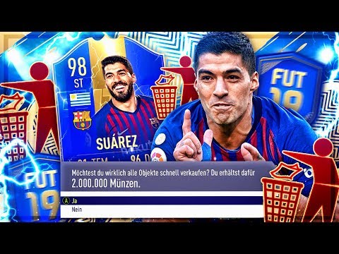FIFA 19 : R.I.P. SUAREZ 98 TOTS SQUAD BUILDER BATTLE ☠️☠️☠️