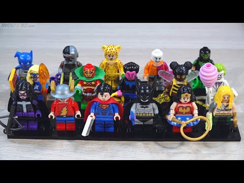 Build ⏩ LEGO DC Super Heroes collectible minifigures series (all 16)