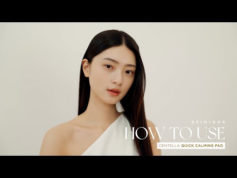 SKIN1004 HOW TO USE CENTELLA QUICK CALMING PAD