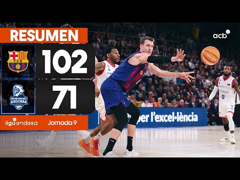 Barça - MoraBanc Andorra (102-71) RESUMEN | Liga Endesa 2025-26