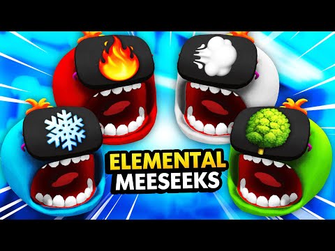 Creating ELEMENTAL MEESEEKS In VIRTUAL REALITY (Rick and Morty VR)