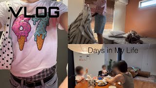 [VLOG]バースデイ.無印.ロピア/プチ断捨離/おにゅーのお掃除グッズ⤴️/休日の我が家🏠