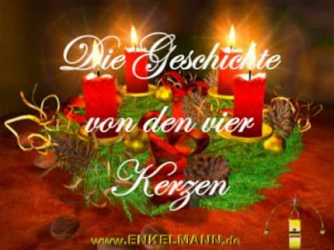 Die Geschichte von den vier Kerzen: ein Weihnachtsmärchen