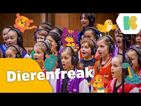 🎵Dierenfreak (songtekst) - Kinderen voor Kinderen