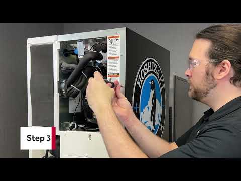 How to Clean a Hoshizaki Crescent Cuber Ice Machine Condenser