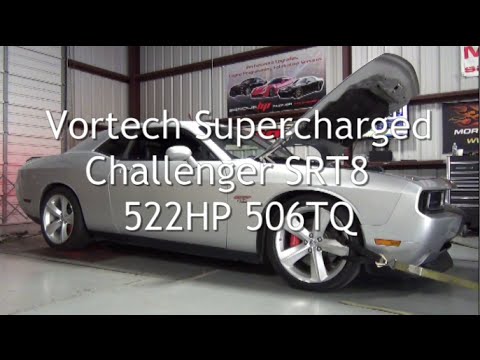 Vortech Supercharged Challenger SRT8 522HP 506TQ