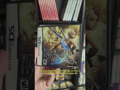 Do you remember all the Final Fantasy games that came out on the #nintendo  DS?