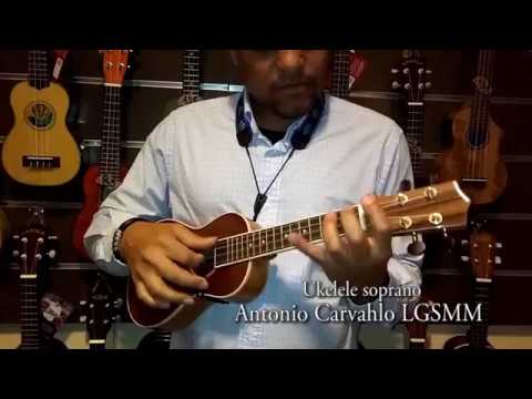 Ukelele soprano Antonio Pinto Carvalho Luthier Gold (APC) LGSSM