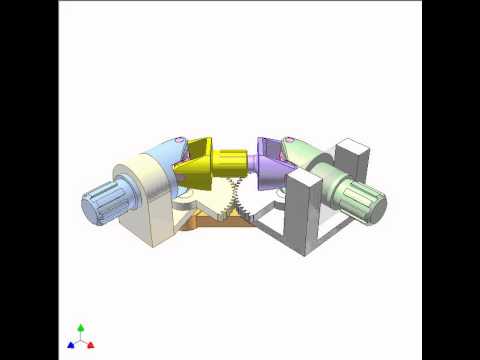 Study of double Cardan universal joint 2a