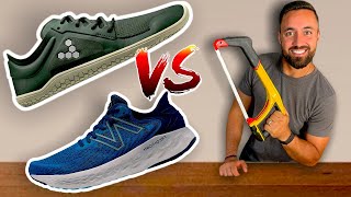 Barefoot Shoes vs Running Shoes - What's Inside