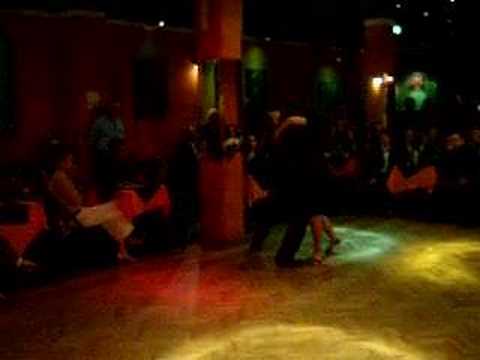  Melina Sedó  and  Detlef Engel  are  dancing  to  the  tango  "  Belgica  "
