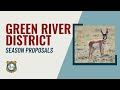 Green River - 2024 Proposed Hunting Seasons