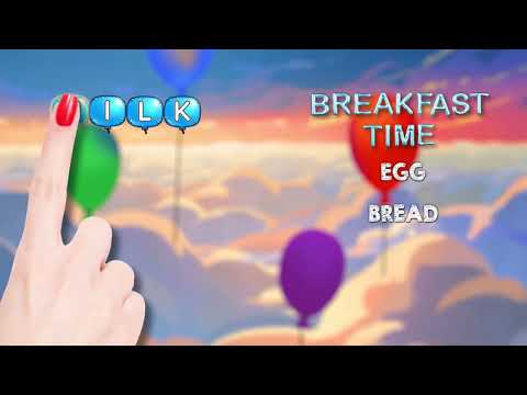Word Balloons Swipe Word Games Video