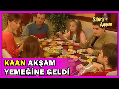 Kaan, Çilek'lerde Akşam Yemeğinde! - Sihirli Annem 96.Bölüm
