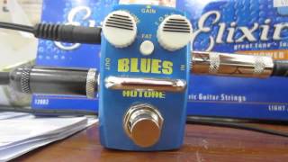 Video thumbnail for HOTONE BLUES OVERDRIVE GUITAR EFFECT by chatreeo