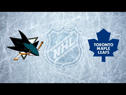 NHL San Jose Sharks vs Toronto Maple Leafs / Oct.22, 2021/Goals only
