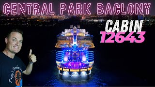 Central Park Balcony on Symphony of the Seas – Full Tour of Cabin 12643