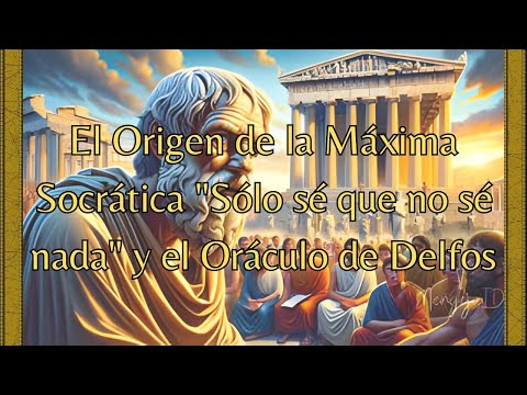 El Origen de la Máxima de Sócrates y el Oráculo de Delfos