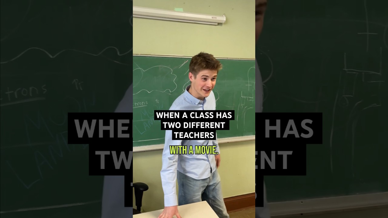 every single student transferring by the second day #americanhighshorts #schoolday @TrevorWallace