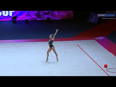 Khrystyna Pohranychna Hoop Cross Battle (AA Final) 30,600 - European Cup Baku 2024
