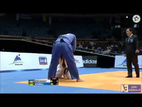 Judo 2013 Grand Prix Jeju: Synyavsky (UKR) - Nhabali (UKR) [-90kg] bronze