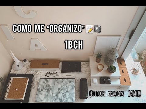 COMO ME «ORGANIZO» PARA BACHILLER || By Hermoss