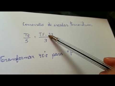 Converter graus Celsius para Fahrenheit