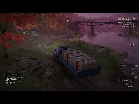 SnowRunner Season 16 - Part 2: The Way is Clear - Hard Mode - Walkthrough - Step 39331 (4K 60FPS)