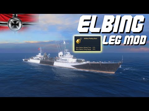 The Elbing Legendary Module - Review and Thoughts - Wows Blitz