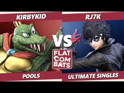 Flat Combats 3 Pools - KirbyKid (K Rool) Vs. RJ7K (Joker) SSBU Smash Ultimate