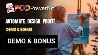 POD Power Kit™ Demo + Bonus (Print-on-Demand AI Prompts)