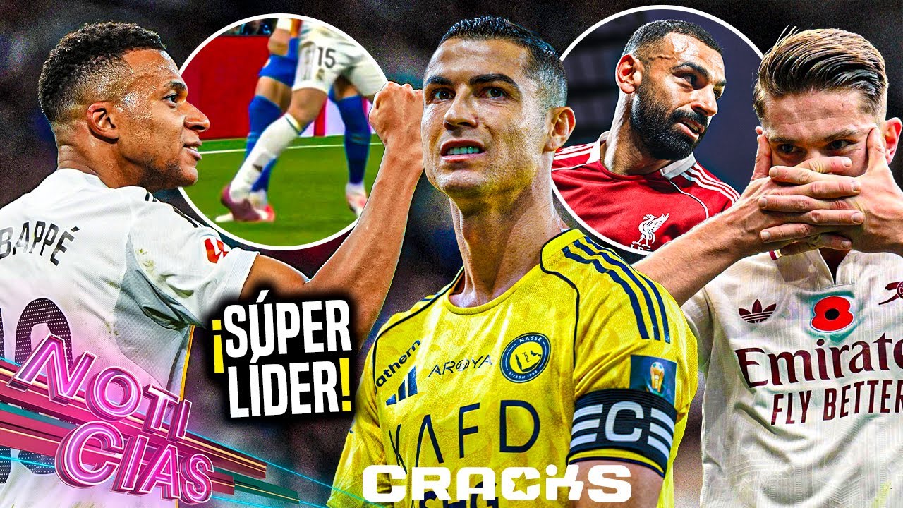 Mbappé la rompe; ¿Arda lesionado? | Arsenal se despega | Doblete de Cristiano | Liverpool respira