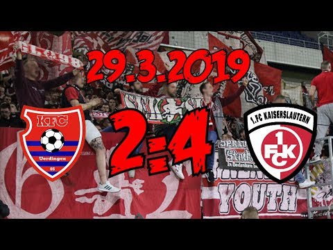 KFC Uerdingen 05 2:4 1. FC Kaiserslautern – 29.3.2019 – Was ein Sieg!!!