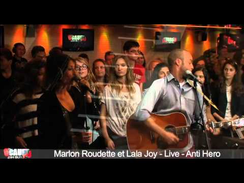 Marlon Roudette et Lala Joy - Live - Anti Hero - C'Cauet sur NRJ