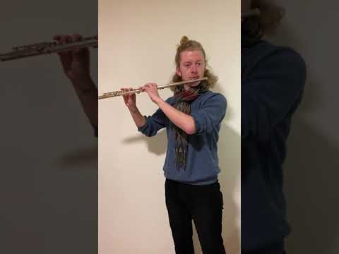 First Part of Lúnasas „Mí Na Samhna“ Played on Transverse Flute