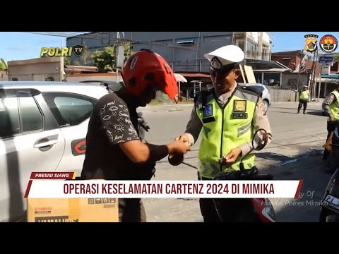 OPERASI KESELAMATAN CARTENZ POLRES MIMIKA