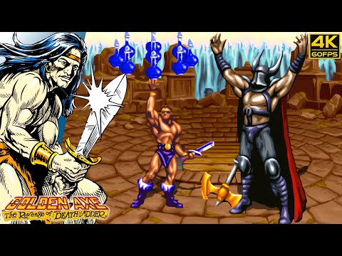 Golden Axe: The Revenge of Death Adder Stern Longplay (Arcade) [4K/60FPS]