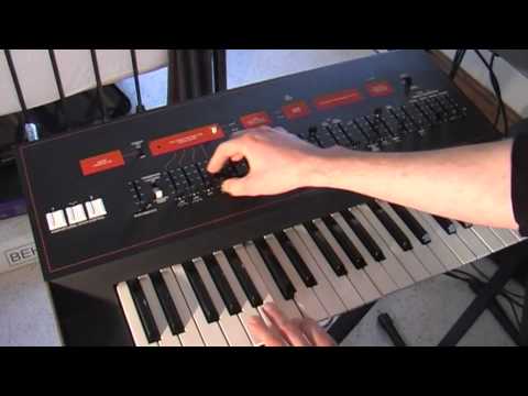 ARP Axxe synthesizer demo