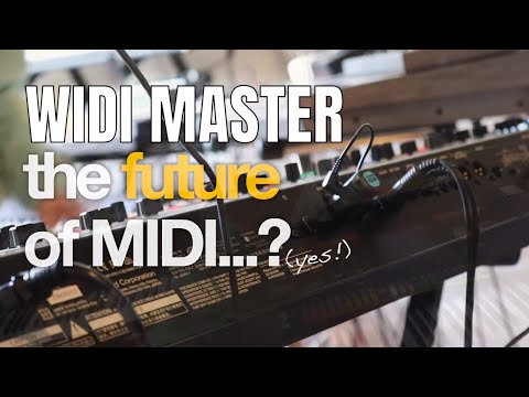 The future of MIDI?? WIDI Master Wireless Bluetooth MIDI