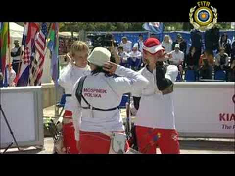 China v Poland – recurve women’s team gold | Porec 2008 Archery World Cup stage 2