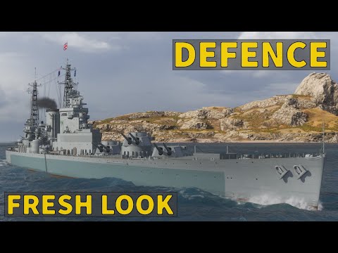Defence - T10 British Coal Cruiser | World of Warships