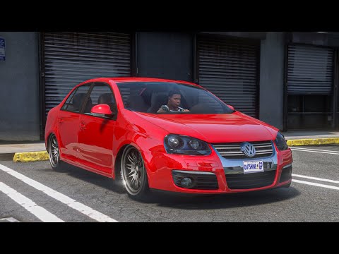 GTA 5 Mzansi edition With Real Life Traffic & Realistic graphics - VW Jetta