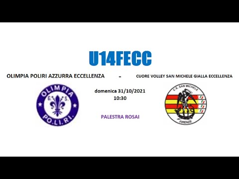 U14FECC - OLIMPIA POLIRI AZZURRA Vs SAN MICHELE GIALLA