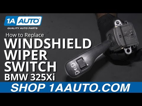 How to Replace Windshield Wiper Switch 97-06 BMW 325Xi