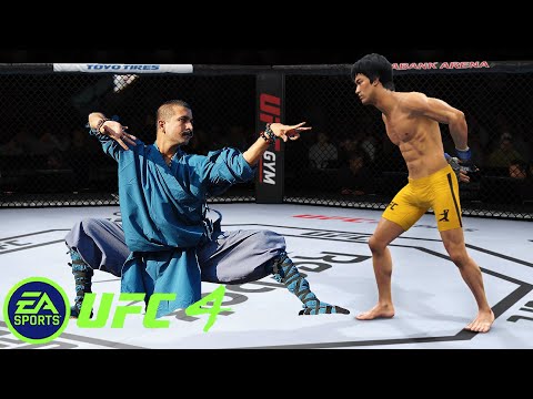 UFC4 Bruce Lee vs Blue Python EA Sports UFC 4 - Super Battle