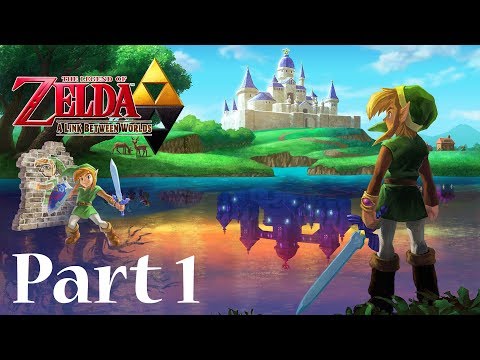 A Link Between Worlds 100% Walkthrough - Part 1/56 - Captain's Sword & Lamp