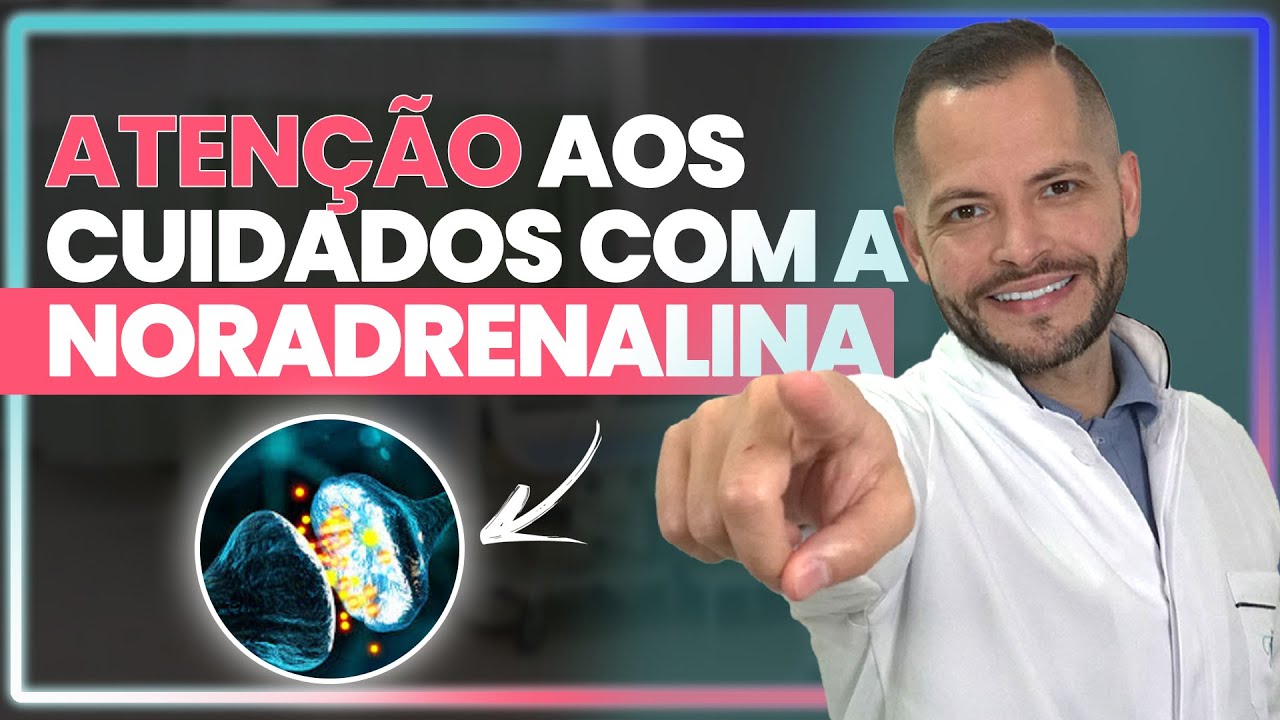 Cuidados de Enfermagem com a NORADRENALINA! 😮☣️