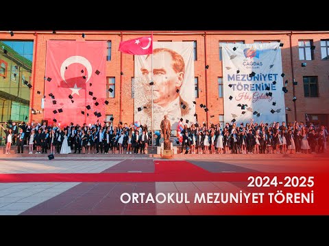 2024 - 2025 Ortaokul Mezuniyet Töreni | Özel Çağdaş Okulları